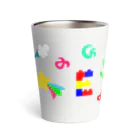 YUNIGEJYOのYUNIGEJYO LOGO Verse2 Thermo Tumbler