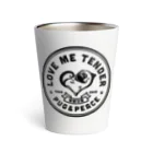 パグ＆ピースのLove me tender Thermo Tumbler