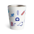 もしもしこちら文鳥のBUNCHO ITEMS Thermo Tumbler