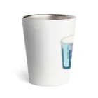 Teal Blue Coffeeのアイスコーヒーをどうぞ Thermo Tumbler