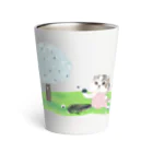 wokasinaiwoのおにぎり祭りミロちゃん Thermo Tumbler