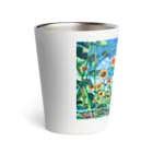 🌿Art shop Kano🌿のSea of a sunflower Thermo Tumbler