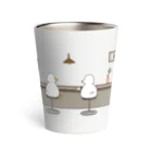 わくまるのカフェのあひるくん Thermo Tumbler