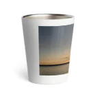 ゆんたく屋の沖縄の夕陽 Thermo Tumbler