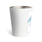 カンザシフウチョウの涼しげな何か Thermo Tumbler