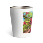 Nskw_SUZURIの夏花 Thermo Tumbler