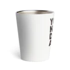 フットボールファンズのYNDA2021_WHT Thermo Tumbler