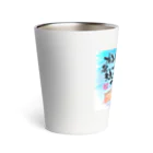 ハムちゃんねるによるハム文字グッズの流しそうめん Thermo Tumbler