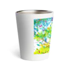 NEON LIGHT STARSのYOU are in wonderland*green Thermo Tumbler
