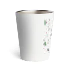 まめるりはことりのたっぷり文鳥ちゃん【まめるりはことり】 Thermo Tumbler