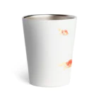 海賊猫 cocoの『夏祭り』 夏 琉金 金魚 金魚すくい 浮世絵 Thermo Tumbler