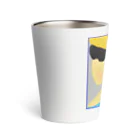 Dee’s Sweet Designsの帽子とイヤリングのLady Thermo Tumbler