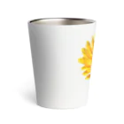 またたび工房の太陽の花 Thermo Tumbler