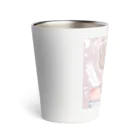 ALCOHOLICの金髪ウルフちゃん(鼻血) Thermo Tumbler