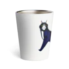 segasworksのハチワレねこ Thermo Tumbler