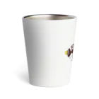 Astrio SUZURI店のモンガラカワハギちゃん Thermo Tumbler