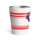 ゆるちゃん△のシカネイビーコラボ Thermo Tumbler