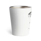 nidan-illustrationの"WHITE MUSTACHE CLUB"(タイトルなし)) Thermo Tumbler