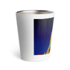 GALLERY misutawoのハンガリー 夜のマーチャーシュ聖堂 Thermo Tumbler