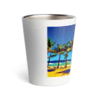 GALLERY misutawoのフィリピン ボラカイ島のビーチ Thermo Tumbler