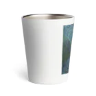 世界の絵画アートグッズのウジェーヌ・ヤンソン《黄昏の中で》 Thermo Tumbler