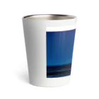 AIのセカイの夕ぐれの海-ワタシのケシキ- Thermo Tumbler