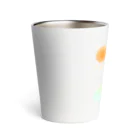 げこげこしょっぷの太陽と山 Thermo Tumbler