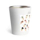 LiLunaのマルキーアイスクリーム Thermo Tumbler