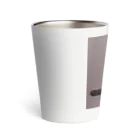 マルティ部屋のエキゾのモリオンくん茶色入り Thermo Tumbler