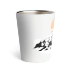 yuuyakeの山/日の出 Thermo Tumbler