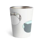 にゃんたまごのベレーのにゃんこ Thermo Tumbler