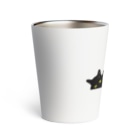 黒猫りゅうの双子な黒猫 Thermo Tumbler