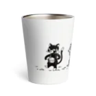 あまかむなのうたげのねこ(道行) Thermo Tumbler