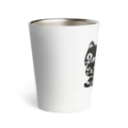 イラスト MONYAAT のやみねこ、ろっぽ Thermo Tumbler