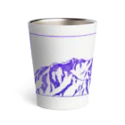 まつのき商店の槍穂高連峰　青ペン Thermo Tumbler