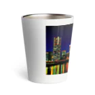 GALLERY misutawoの横浜 みなとみらいの夜景 Thermo Tumbler