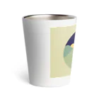 Pentaurosのおうちのお山と夜空 Thermo Tumbler