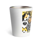 SHOP ベアたんの猫いっぱい Thermo Tumbler