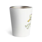 みみはんこ/消しゴムはんこのKokopelli (+logo) Thermo Tumbler