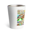 chimamusubiのフルオーダーイラスト商品見本 Thermo Tumbler