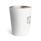 qi the shopのgeometry line 2  Thermo Tumbler