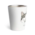 みきぞーん｜保護猫 ミッキー画伯と肉球とおともだちのmugi & roger Thermo Tumbler