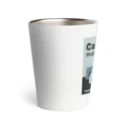 Teal Blue CoffeeのCafe music - Teal Blue Bird - Thermo Tumbler