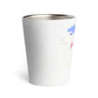 きっずしょっぷの飴を持った女の子 Thermo Tumbler