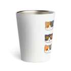 ふわにゃんshopのうちのミケちゃん Thermo Tumbler