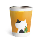 ユニコスタンプ®ストアのみずにゃ リラックスタイムにお供する飼い猫 / MIZU-TT-0001 Thermo Tumbler