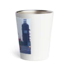 art-box2022のロンドン・ビッグベンの風景写真 Thermo Tumbler