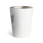 NASU_anikinshopのスナネコ シャリフフェイス 背景無し Thermo Tumbler