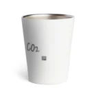 Two Dimensions BarCodeのWarm as CO₂ Thermo Tumbler