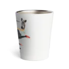 Drecome_Designのピラティス・シマウマ Thermo Tumbler